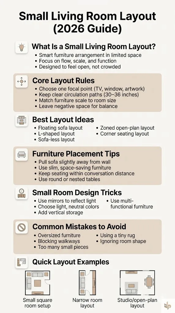 Modern infographic featuring a complete 2026 guide to counter height dining room sets, including table height, styles, materials, benefits, layout tips, and buying advice.”