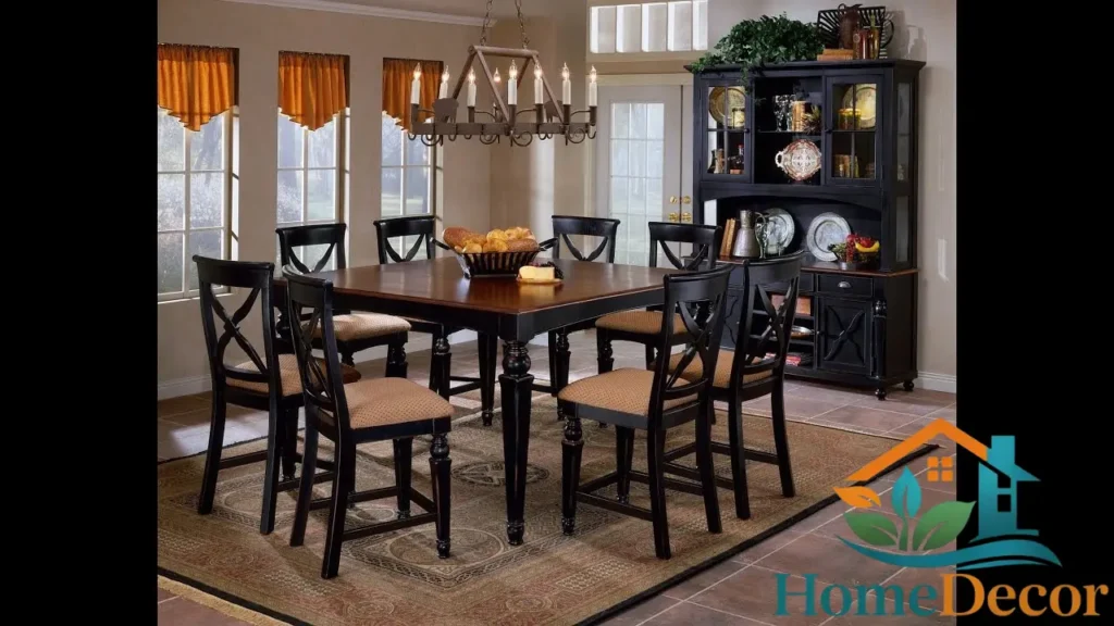 Black Dining Room Set