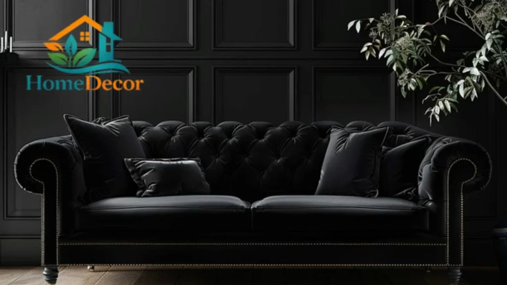 Black Sofa Living Room