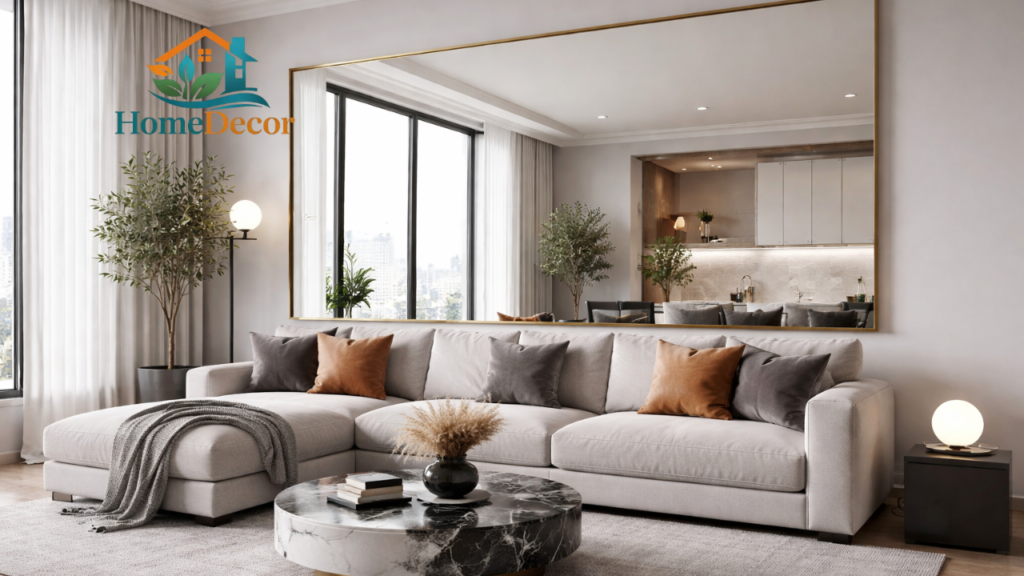 Extra Large Wall Mirrors for Living Room