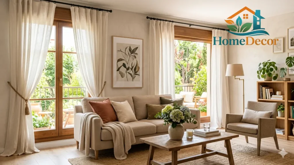 Linen Curtains for Living Room