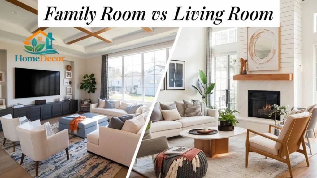 Family Room vs Living Room