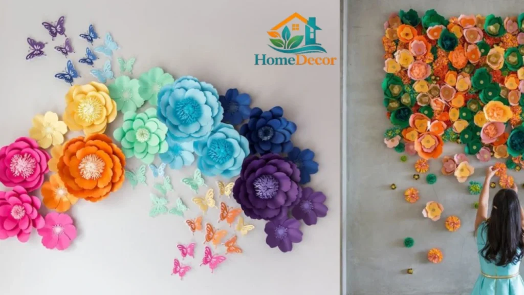 Decorate Wall with Flowers