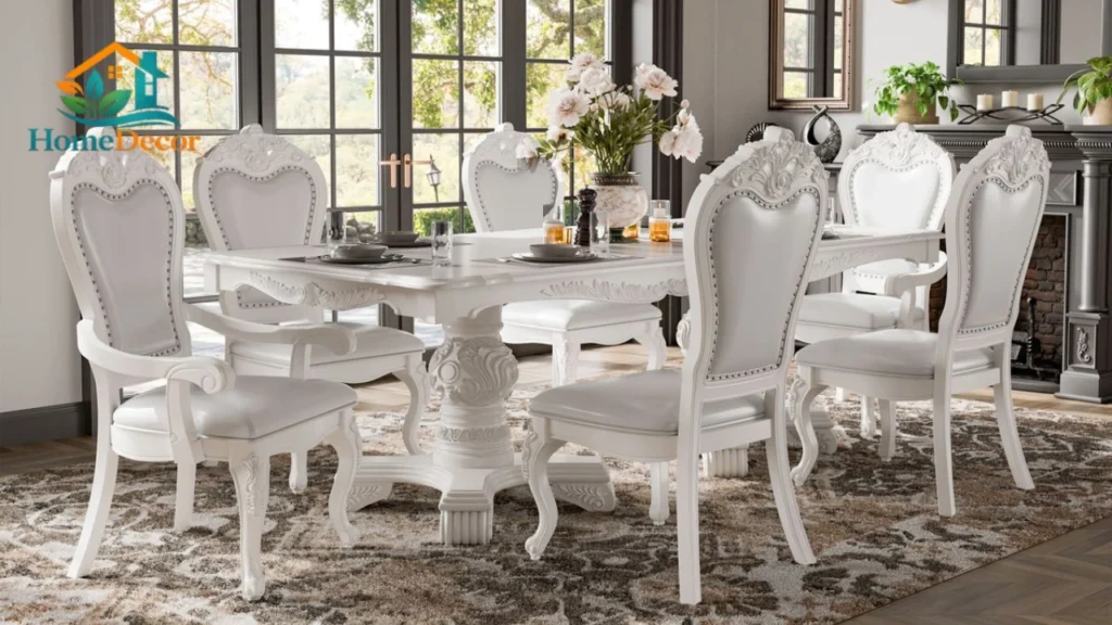White Dining Room Table