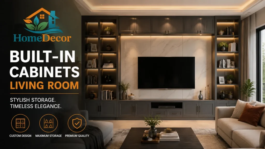 Built In Cabinets Living Room