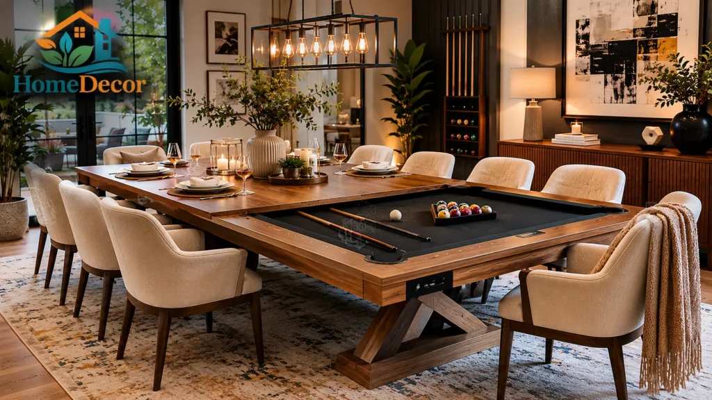 Dining Room Pool Table