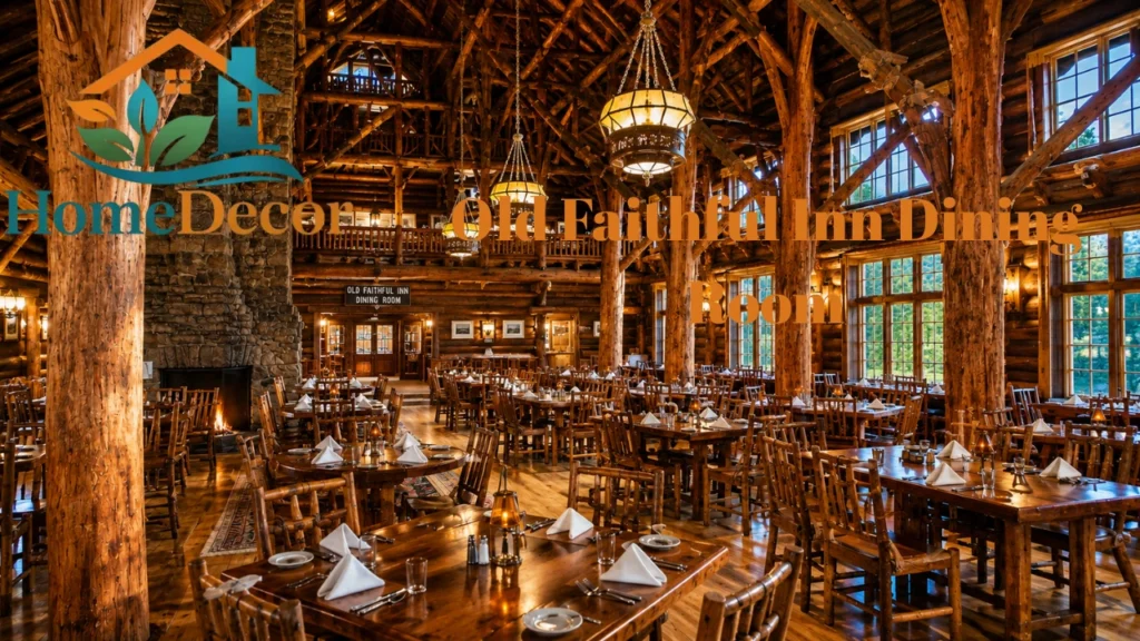 Old Faithful Inn Dining Room