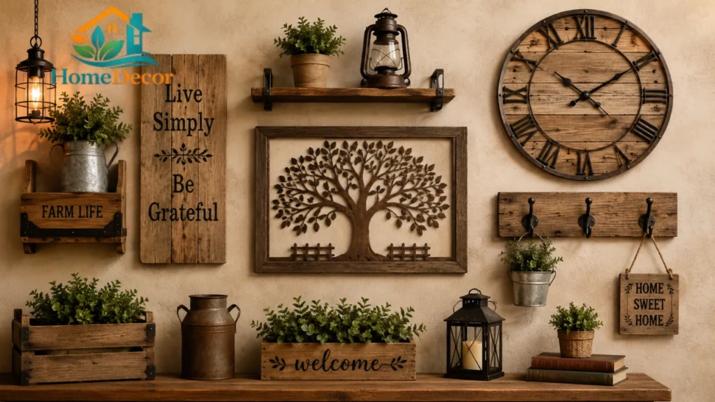 Rustic Decor for Walls