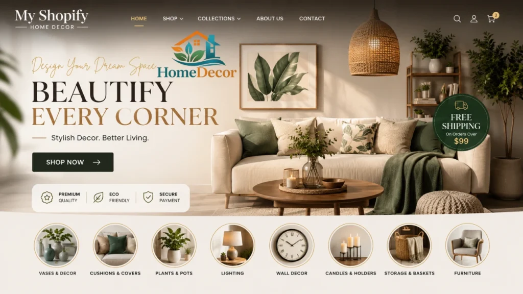 Myshopify Home Decor